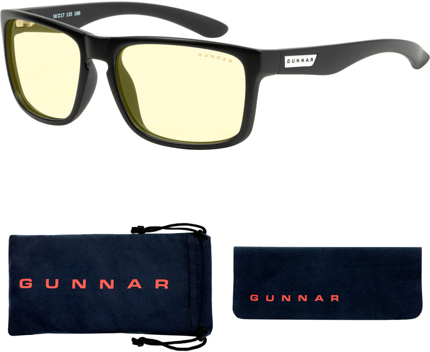 GUNNAR - Blue Light Gaming  Computer Glasses - Intercept - Onyx