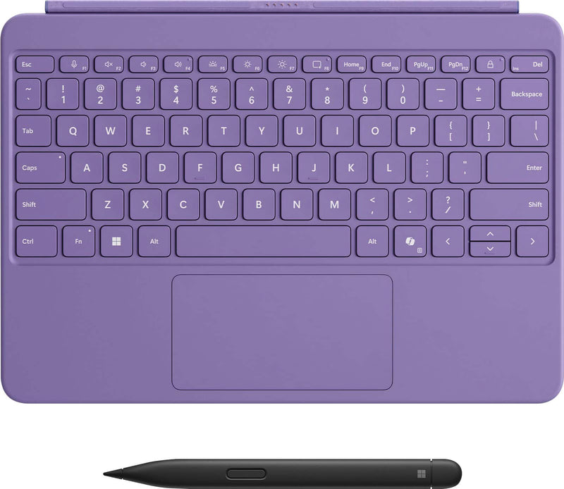 Microsoft - Surface Pro 12" Keyboard for Pro 12" with Slim Pen - Violet