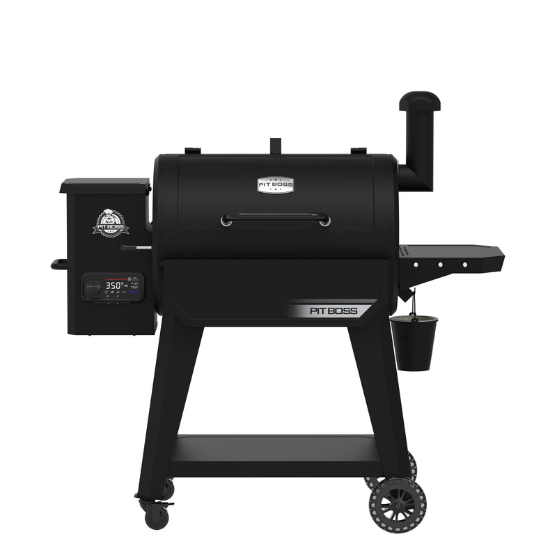 Pit Boss 850 DX Series 584-Sq. in Black Pellet Grill with Smart Compatibility