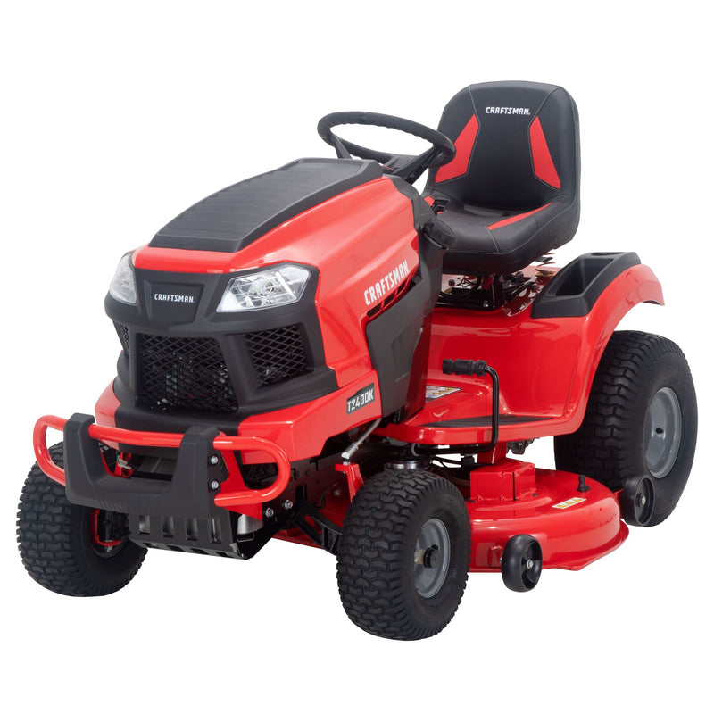 CRAFTSMAN T2400K Turn Tight 46-in 22 -HP V-twin Gas Lawn tractor