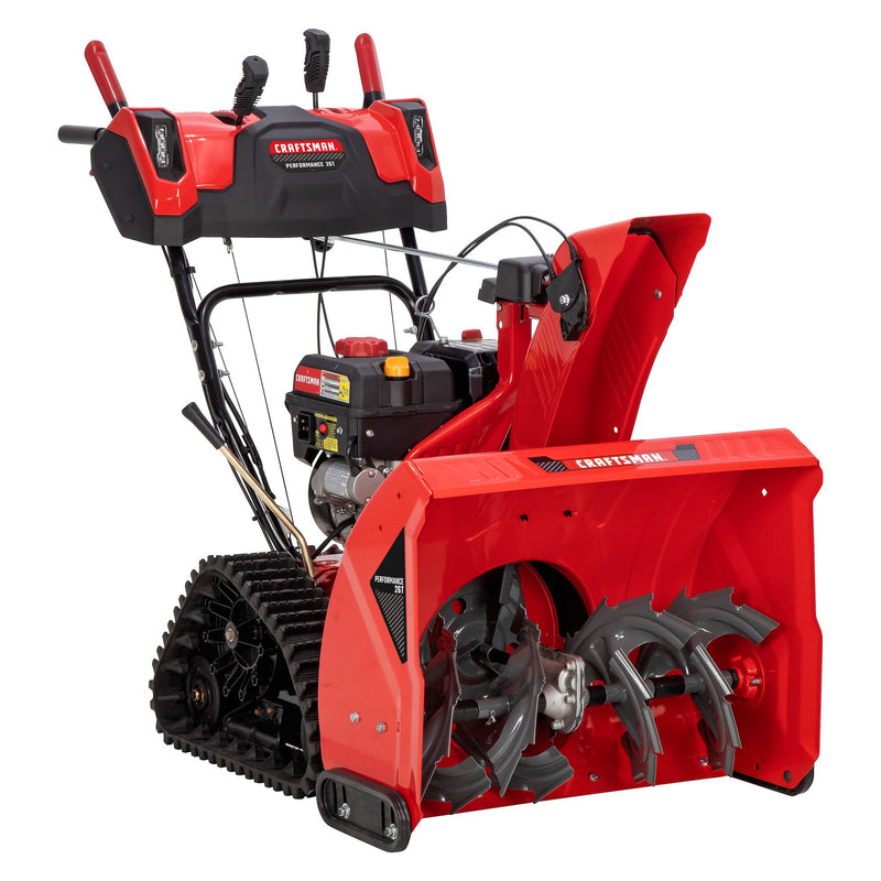 CRAFTSMAN Performance 26 Track 26-in Two-stage 243-cc Self-propelled Gas Snow Blower