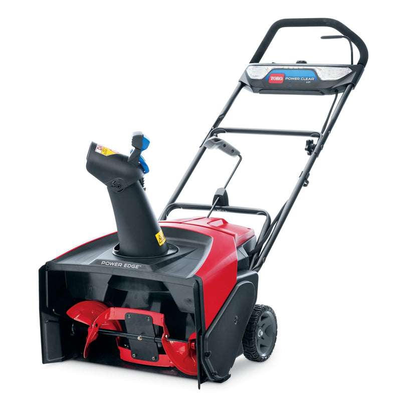 Toro Power Clear 60-volt 21-in Single-stage Push Battery Snow Blower (Battery Included) (Charger Included)