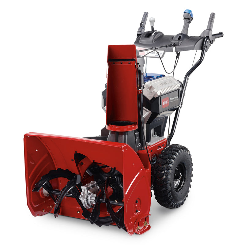 Toro Power Max 60-volt 24-in Two-stage Self-propelled Battery Snow Blower (Battery Included) (Charger Included)