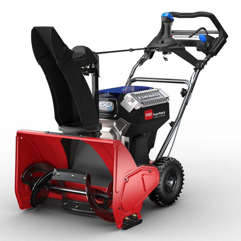 Toro SnowMaster 60-volt 24-in Single-stage Self-propelled Battery Snow Blower (Battery Included) (Charger Included)
