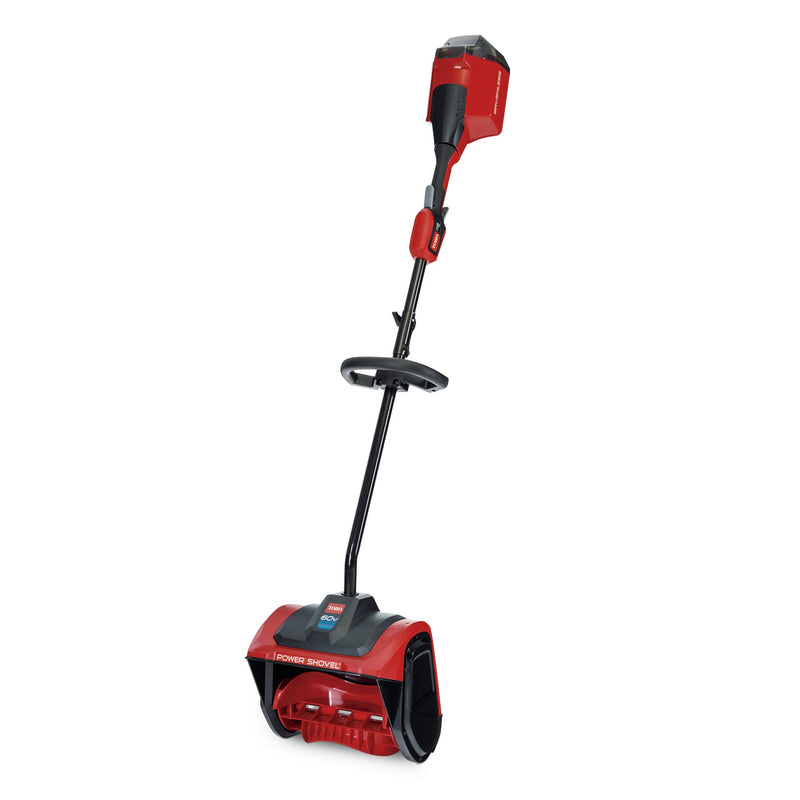 Toro Power Shovel 60-volt 12-in Single-stage Push Battery Powered Snow Shovel (Battery Included) (Charger Included)