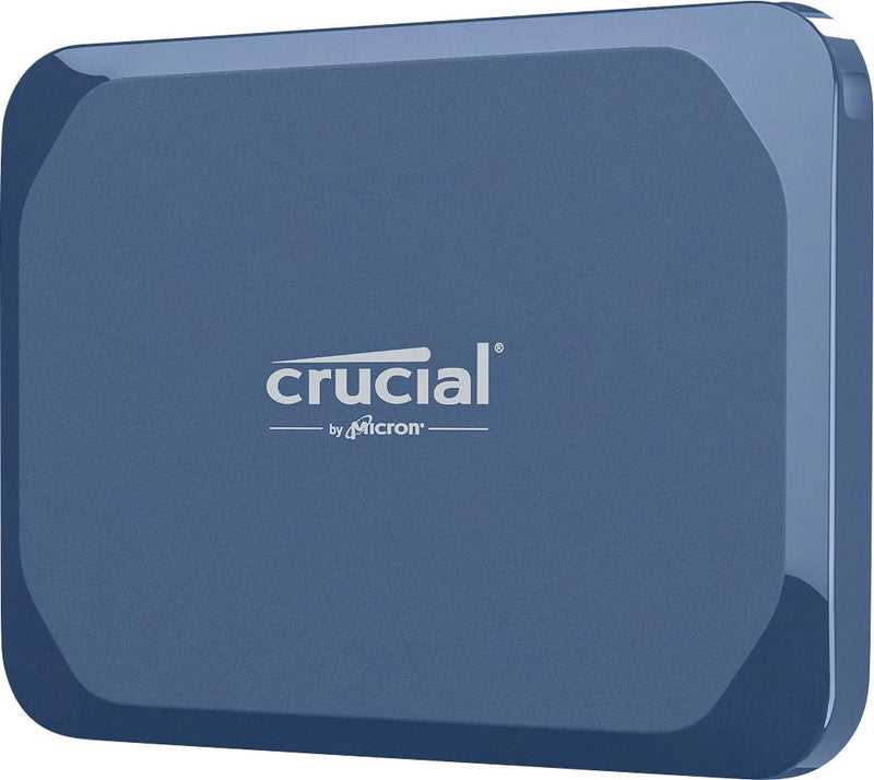 Crucial - X10 2TB External USB-C SSD - Blue
