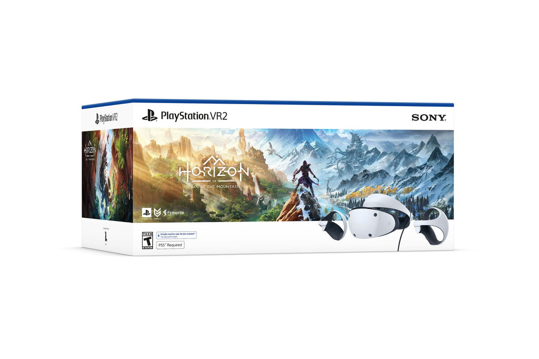 Sony - PlayStation VR2 Horizon Call of the Mountain bundle - White