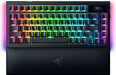 Razer - BlackWidow V4 Pro 75 Wireless Orange Switch Gaming Keyboard with Hot-Swappable Design - Black