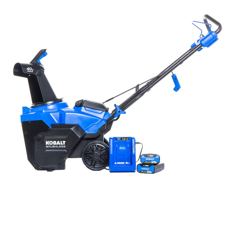 Kobalt Gen4 40-volt 21-in Single-stage Push Battery Snow Blower (Battery Included) (Charger Included)