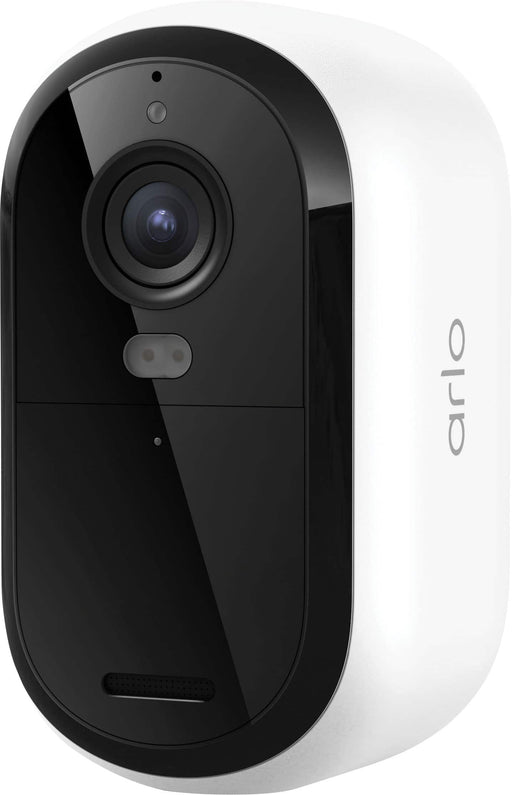 Arlo - Essential Outdoor Security Camera 2K (3rd Gen 2025 Release) - Wireless Rechargeable Camera 1-Cam - White