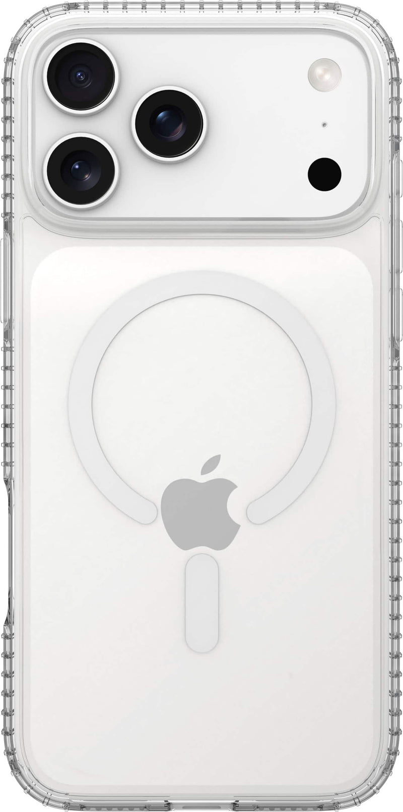 Insignia - Hard-Shell Case with MagSafe for Apple iPhone 17 Pro Max - Clear