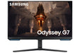 Samsung - Odyssey G7 28 4K UHD IPS AMD FreeSync Premium Pro  G-Sync Compatible Smart 144Hz 1ms Gaming Monitor - Black