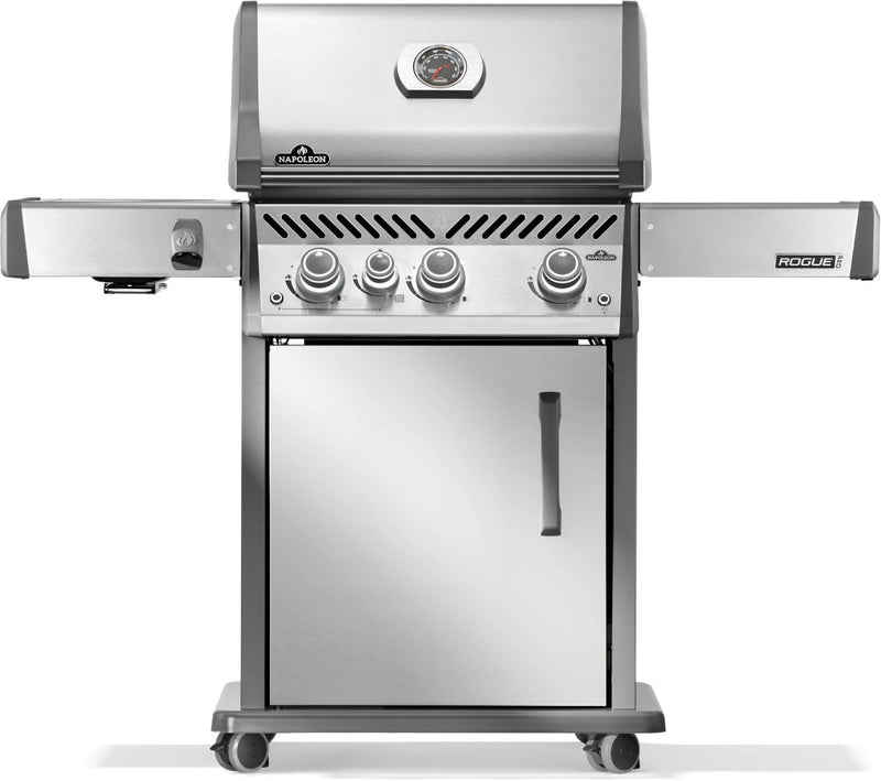 NAPOLEON Rogue PRO 425 Series Stainless Steel 3 -Burner Infrared Liquid Propane Gas Grill 1 -Side Burner