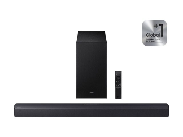 Samsung HW-B550F - sound bar system - for TV - wireless