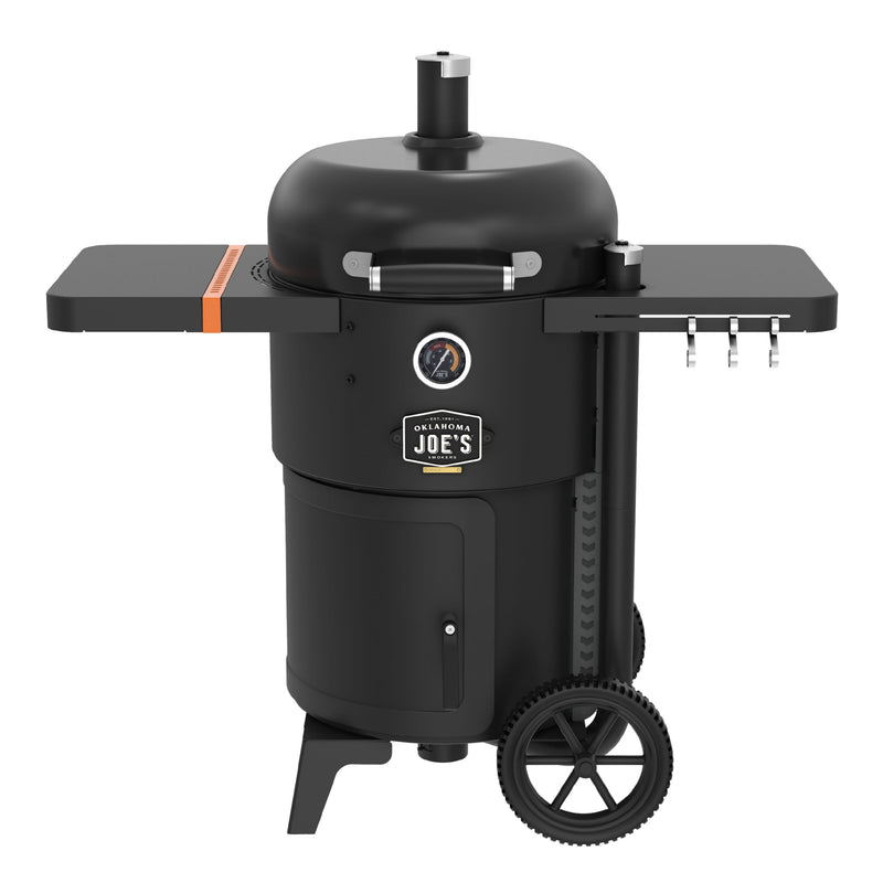 Oklahoma Joe's Bronco 284-Sq. in Black Vertical Charcoal Smoker
