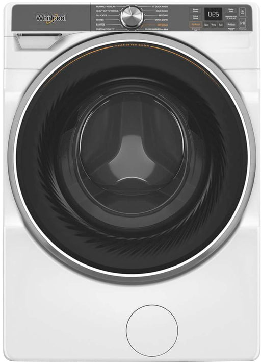 Whirlpool - 5.0 Cu. Ft. High Efficiency Smart Front Load Washer with FreshFlow Vent System - White