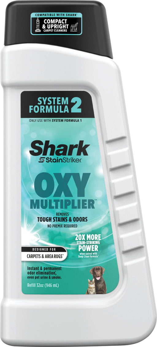 StainStriker OXY Multiplier formula for Shark Upright  Portable Cleaners - White