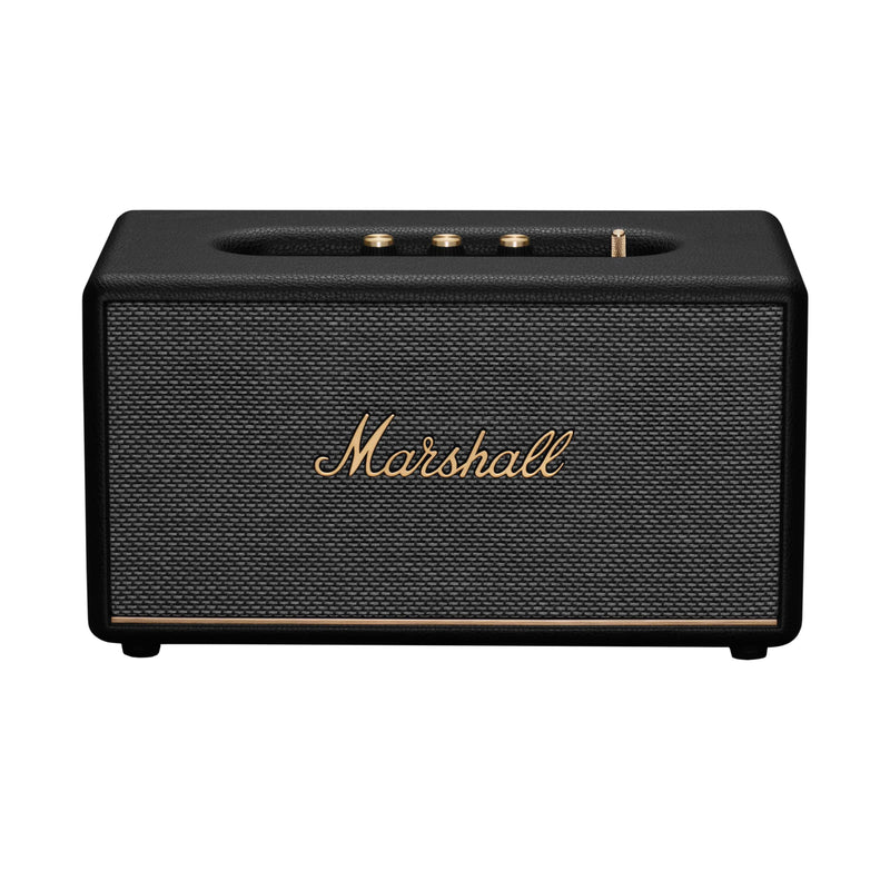 Marshall - Stanmore III Bluetooth Home Speaker with Bass / Treble / Volume Controls and 3.5 mm Auxiliary / RCA Inputs - Black