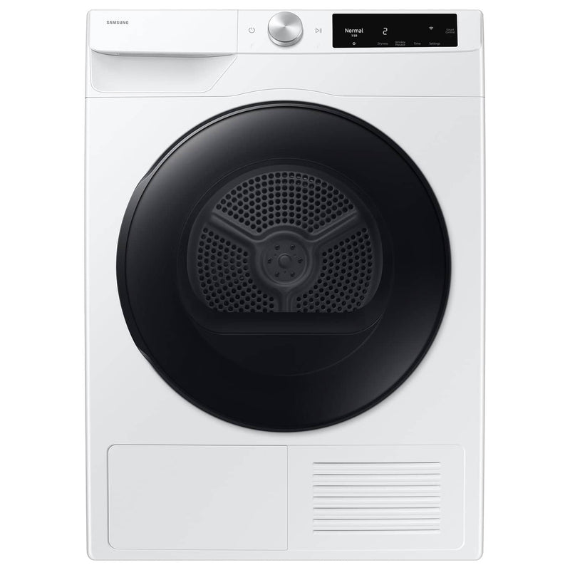 Samsung - 4.0 cu. ft. Heat Pump Gas Dryer with AI Smart Dial and Wi-Fi Connectivity - White