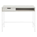 OSP Home Furnishings - Contempo 40" Desk with Drawer - White Oak