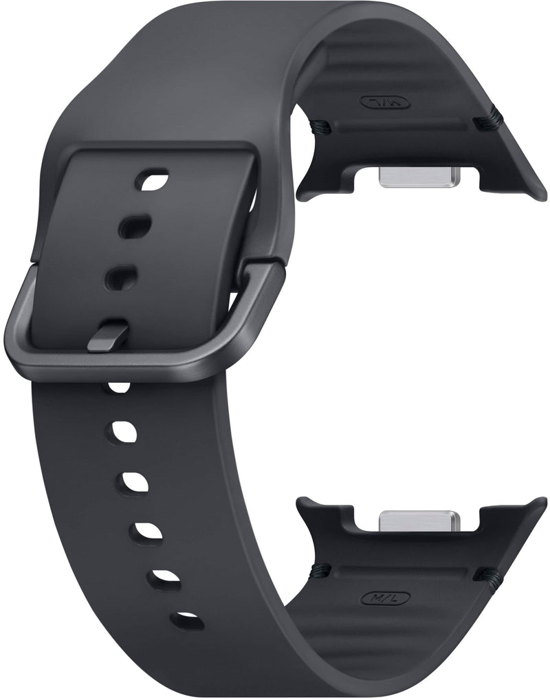 Samsung - Sport Band for Galaxy Watch8 and Galaxy Watch8 Classic M/L - Graphite