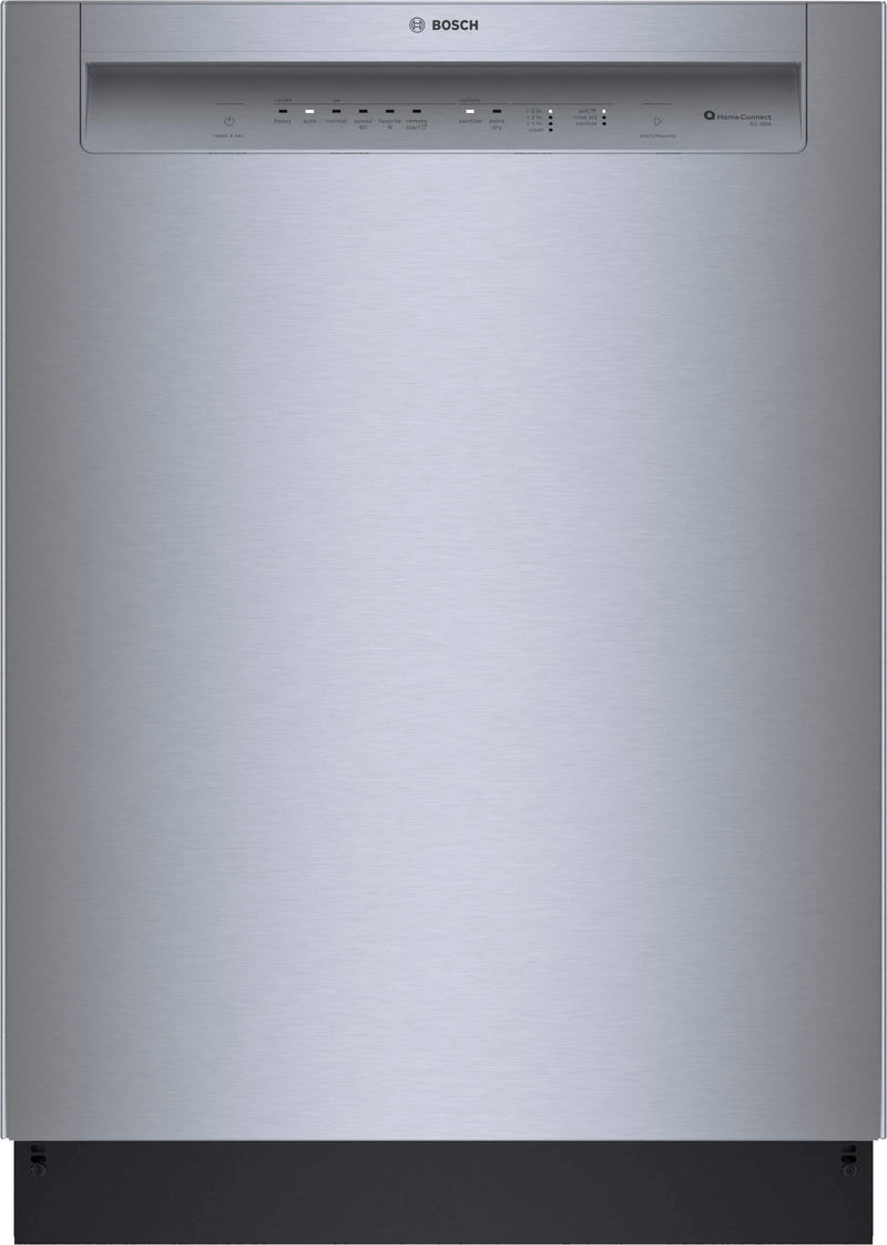 Bosch 300 Series 24" Front Control Built-In Stainless Steel Tub Dishwasher Stainless Steel