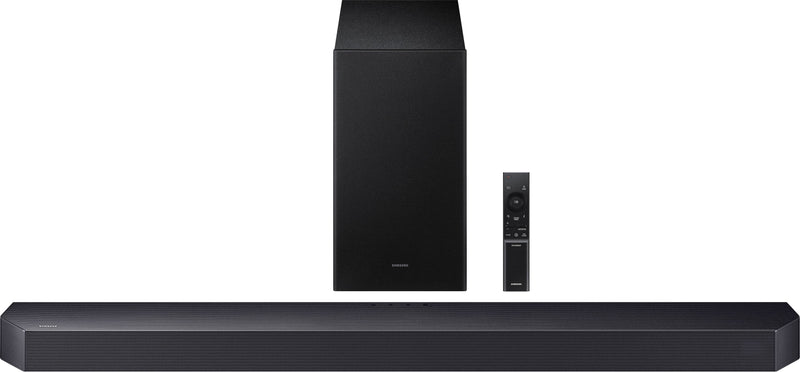 Samsung - Q-series HW-Q600F ATMOS 3.1.2 Ch Soundbar with Subwoofer - Titan Black