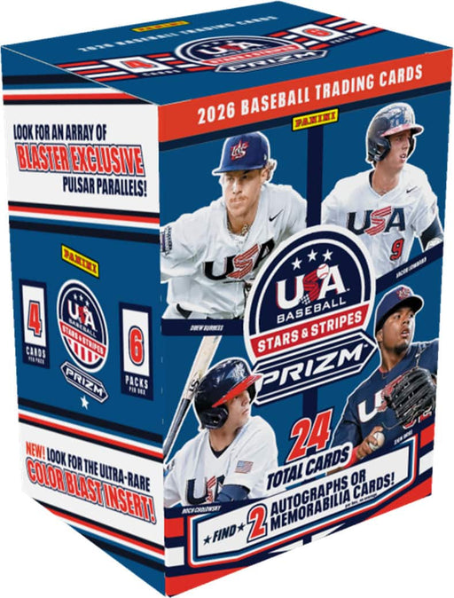 2026 Panini Stars  Stripes Prizm Baseball Blaster Box