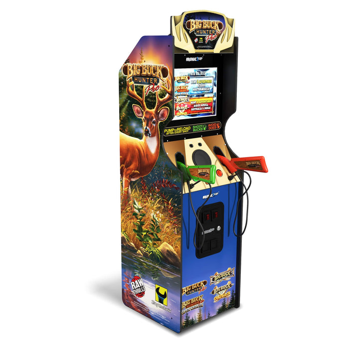 Arcade1Up - Big Buck Hunter Pro Deluxe Arcade Machine - Blue