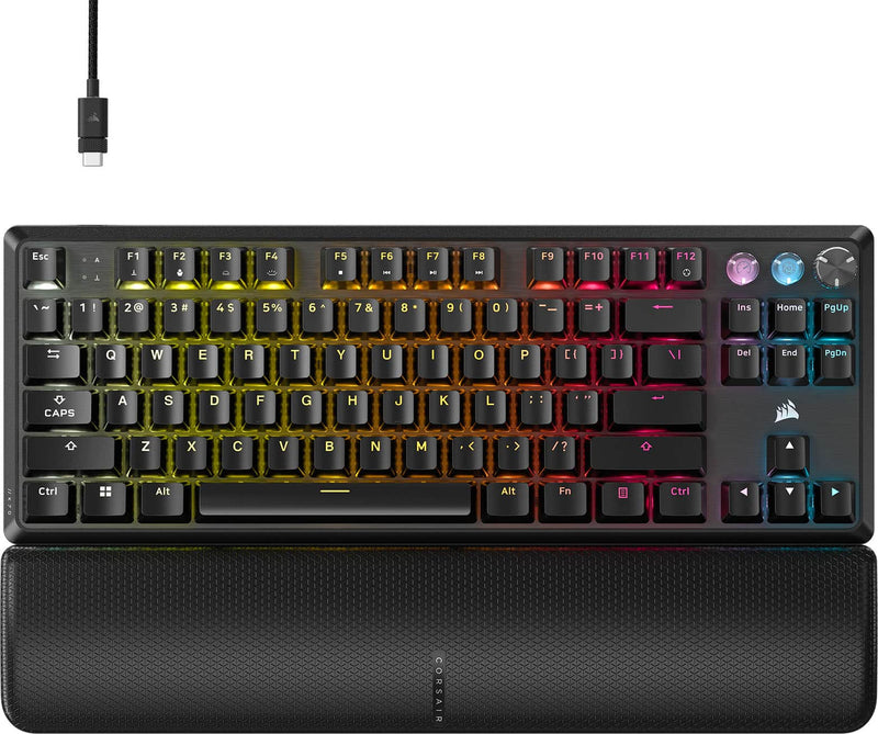 CORSAIR K70 PRO TKL - keyboard TKL - QWERTY - US/Canada - black Input Device