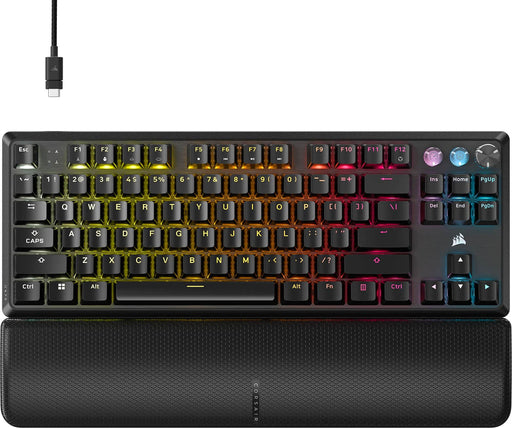 CORSAIR K70 PRO TKL - keyboard TKL - QWERTY - US/Canada - black Input Device