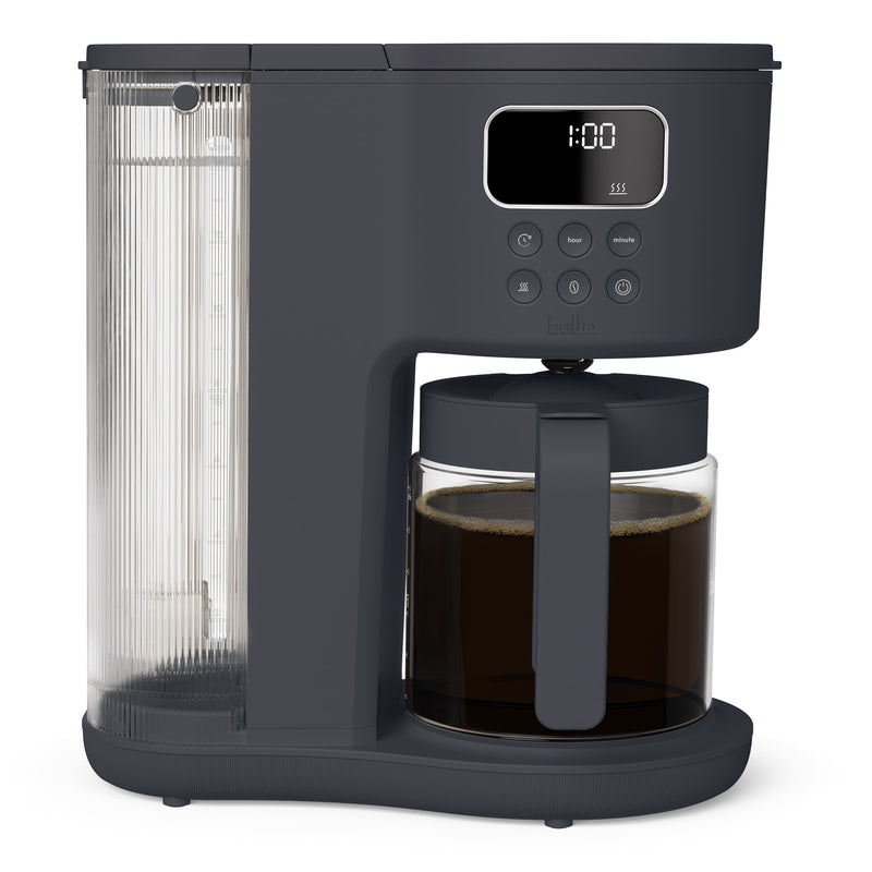 Bella - BREW 14-Cup Auto Pour Over Coffee Maker - Slate