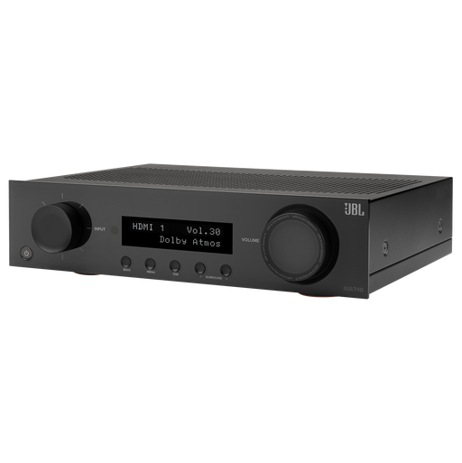 JBL - MA710 90W 7.2ch Bluetooth and WiFi Capable HDR and Dolby Atmos 8k Ultra HD Compatible AV Home Theater Receiver - Black
