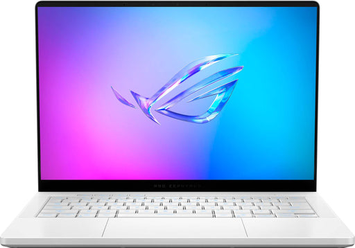 ASUS - ROG Zephyrus G14 14" 3K OLED 120Hz Gaming Laptop - Copilot+ PC - AMD Ryzen AI 9 HX - 32GB RAM - NVIDIA RTX 5080 - 2TB - Platinum White