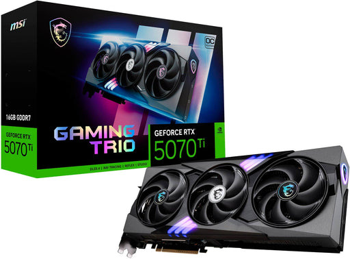 MSI GeForce RTX 5070 Ti 16G GAMING TRIO OC - graphics card - GeForce RTX 5070 Ti - 16 GB
