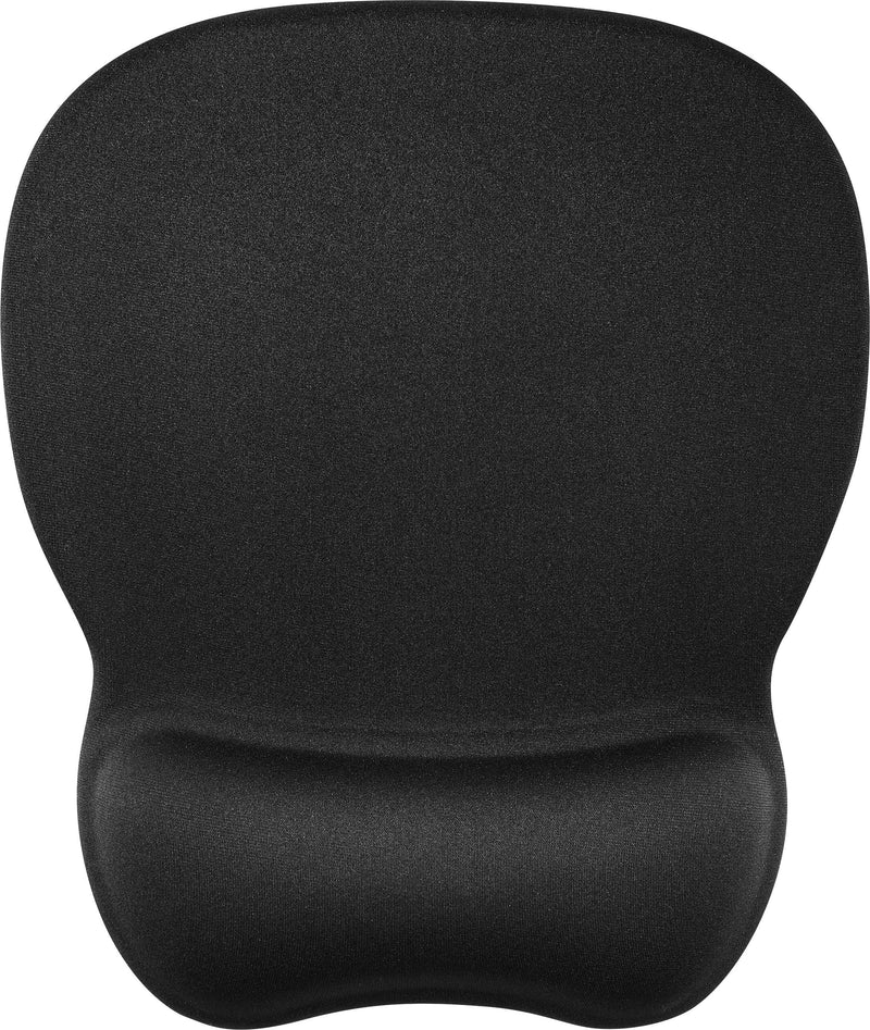 Insignia - Premium Mouse Pad with Wrist Rest - Black