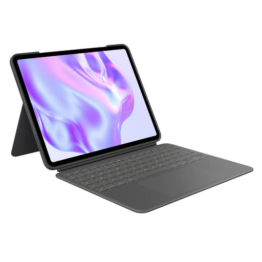 Logitech Combo Touch - keyboard and folio case - with trackpad - QWERTY - US - graphite Input Device