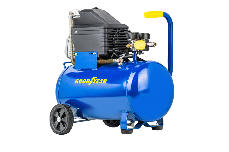Goodyear 10-Gallon Portable Electric 135 PSI Horizontal Air Compressor