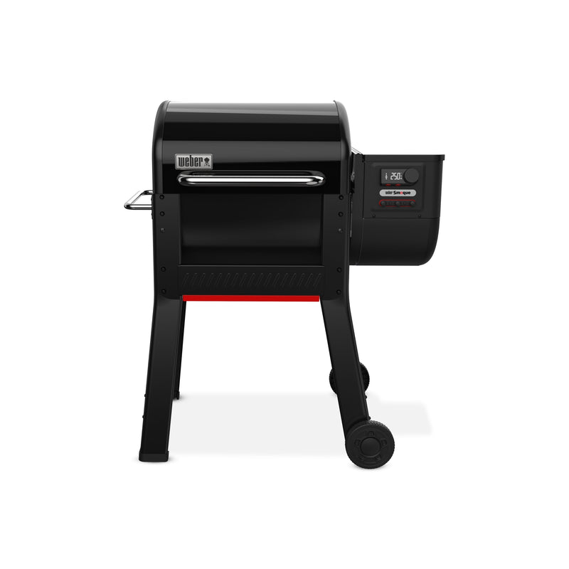 Weber Smoque 385-Sq. in Black Pellet Grill