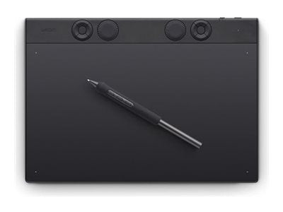 Wacom - Intuos Pro Medium Bluetooth Professional Graphic Drawing Tablet (2025) - Black