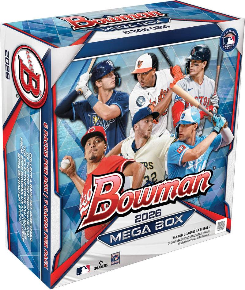 2026 Topps Bowman Baseball Mega Box