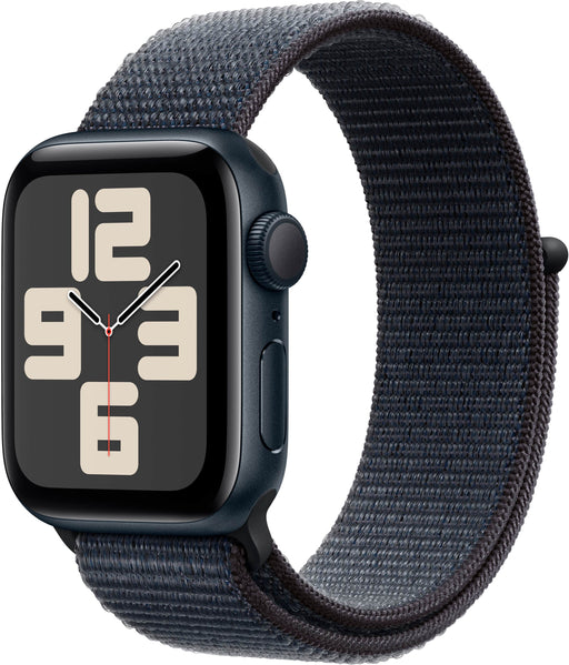 Apple Watch SE 2nd Generation (GPS) 40mm Aluminum Case with Ink Sport Loop - Midnight - (2024)