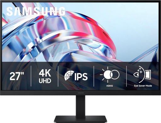 Samsung - 27" (S70H) IPS LED 4K UHD HDR10 High Resolution Monitor (HDMI DP) - Black
