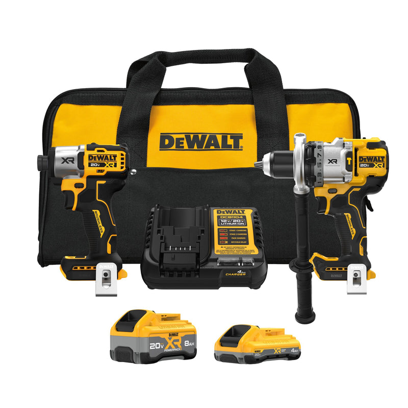 DEWALT 20-volt max 2 -Tool Brushless Power Tool Combo Kit with Soft Case ( 2 -Batteries Included and Charger Included )