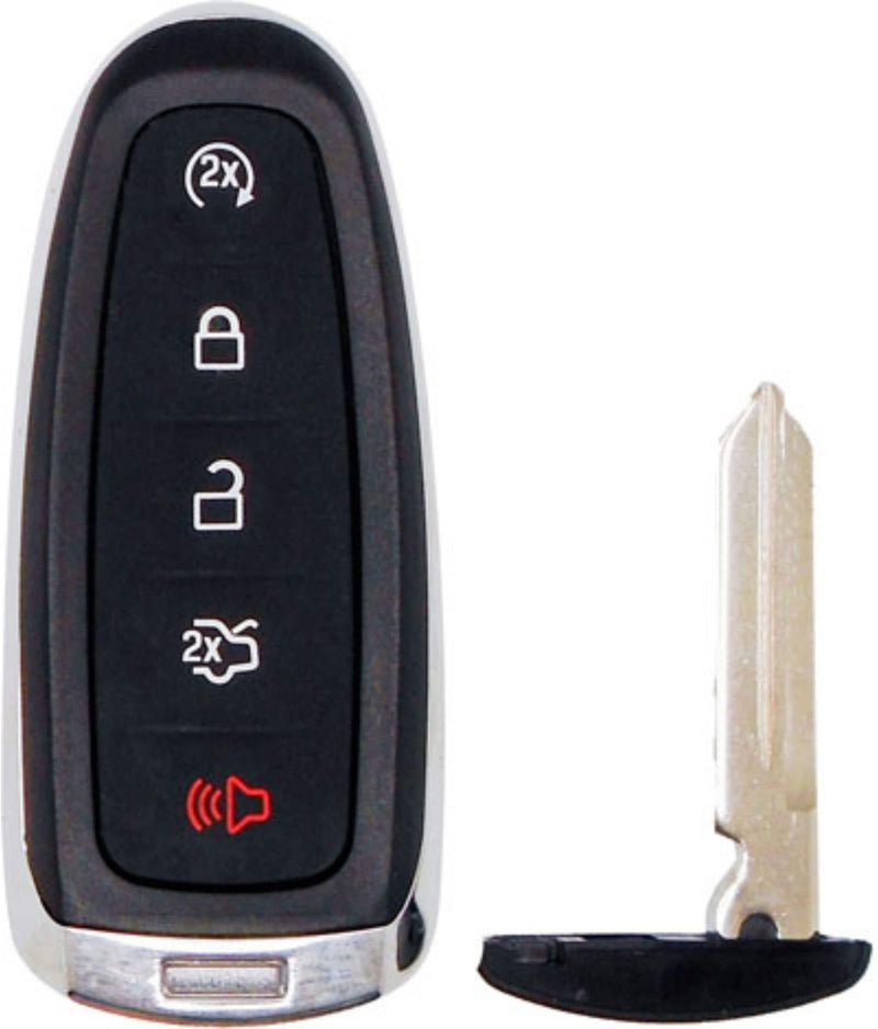 Car Keys Express - Ford Simple Key - 5 Button Smart Key Remote and programming device - Black