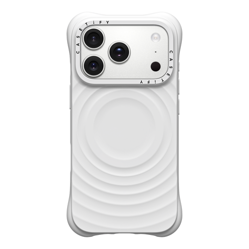 CASETiFY - Apple iPhone 17 Pro Ripple Case - White