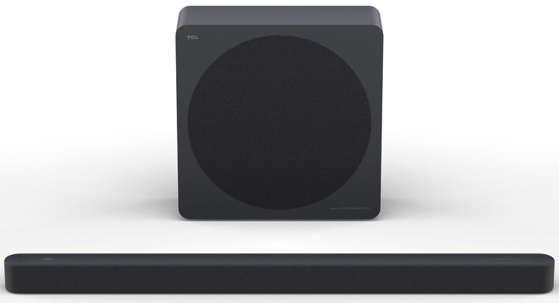 TCL - A65K 3.1.2 Channel Designer Series Sound Bar System with Wireless Subwoofer - Black