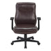 Office Star Products - Mid Back Managers Office Chair - Chocolate