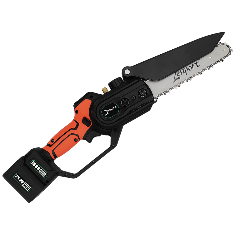 Zenport Cordless Chainsaw with 8-Inch Blade