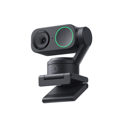 Insta360 - Link 2 PTZ 4K Webcam for Conferencing Gaming  Streaming 1/2" Sensor AI Tracking works w/ Zoom Teams Twitch  more - Black